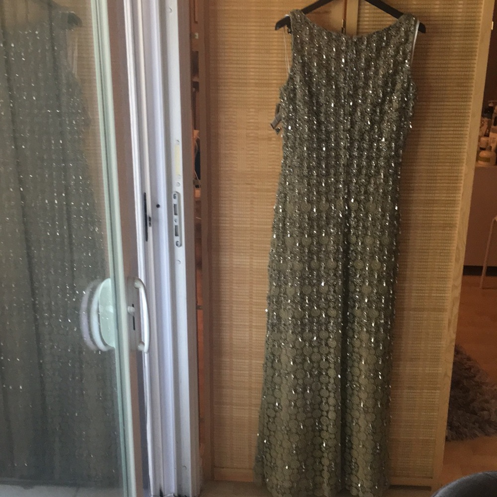 NWT Couture Hand Beaded Gown